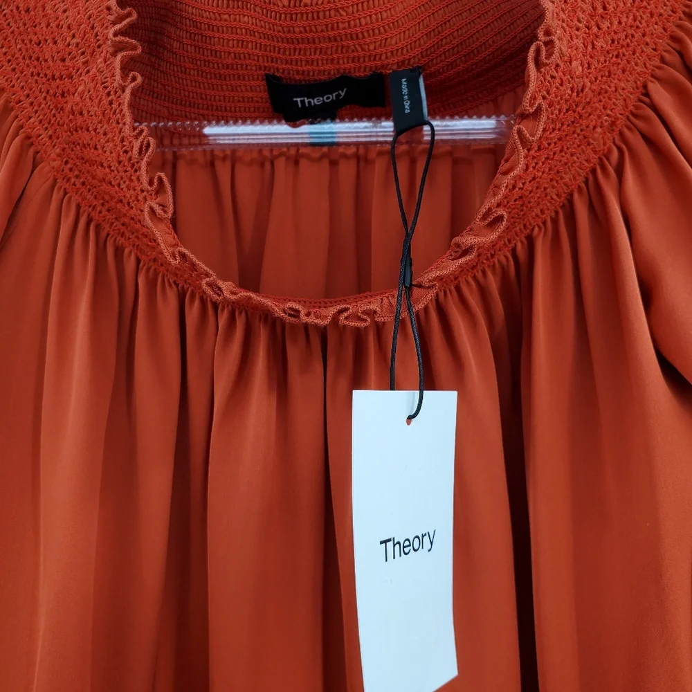 NWT Theory Elistaire off shoulder top size… - Picture 7 of 11